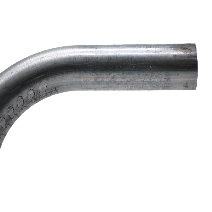 90° galvanised steel elbow - Image 2