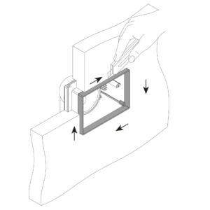 Extension sleeve insertion 1