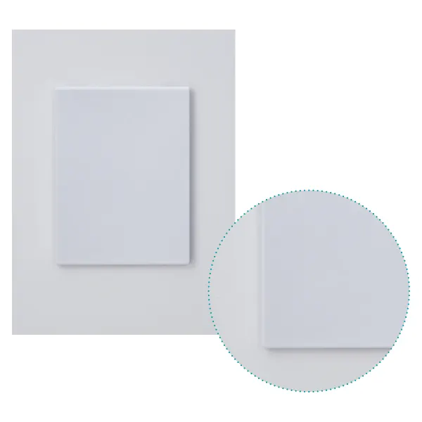 Sense Cover Demi-Matt White