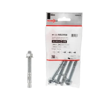 4 TM-FL ø12 Steel through bolts