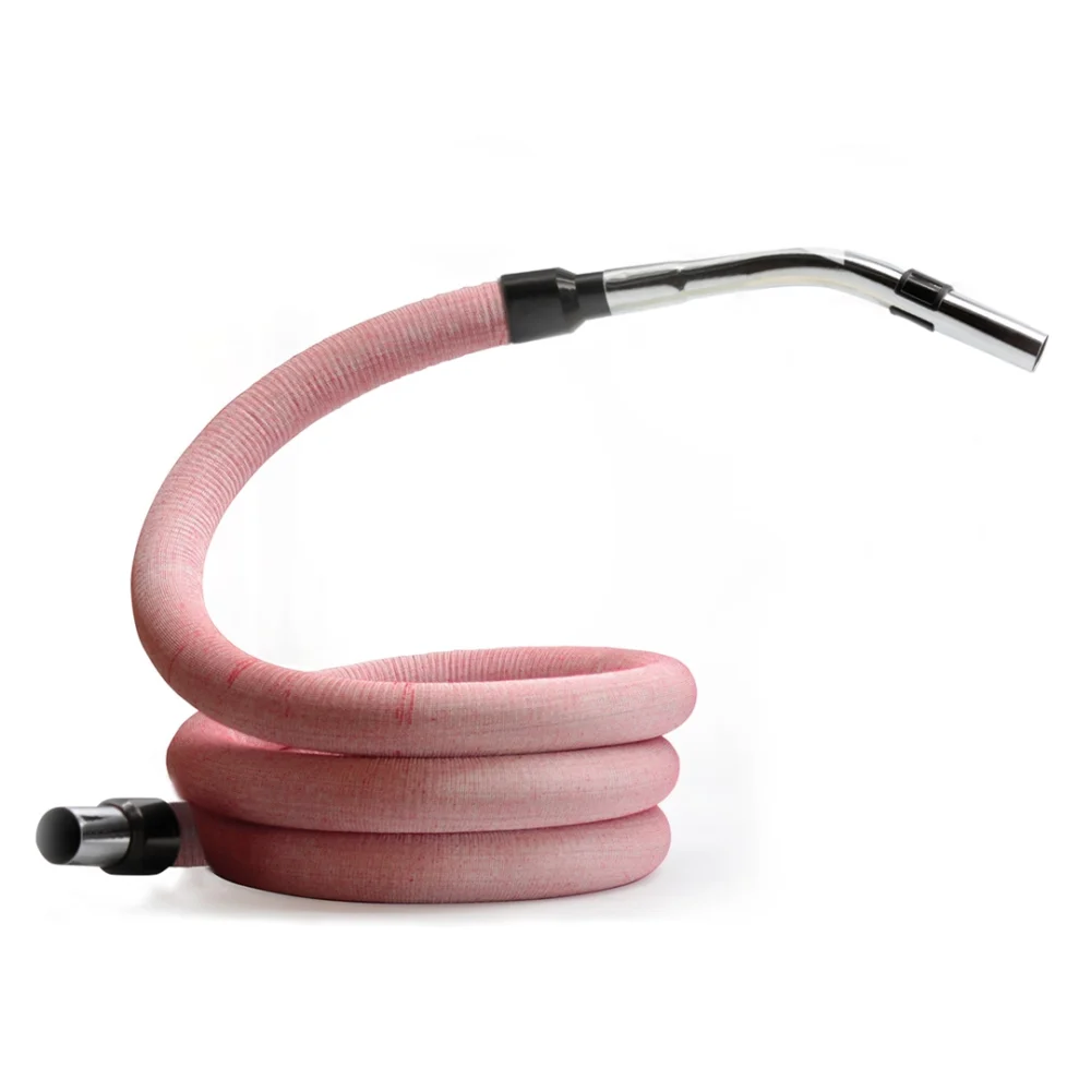 9m Flexible Hose with Protective Sleeve and Chrome Handle