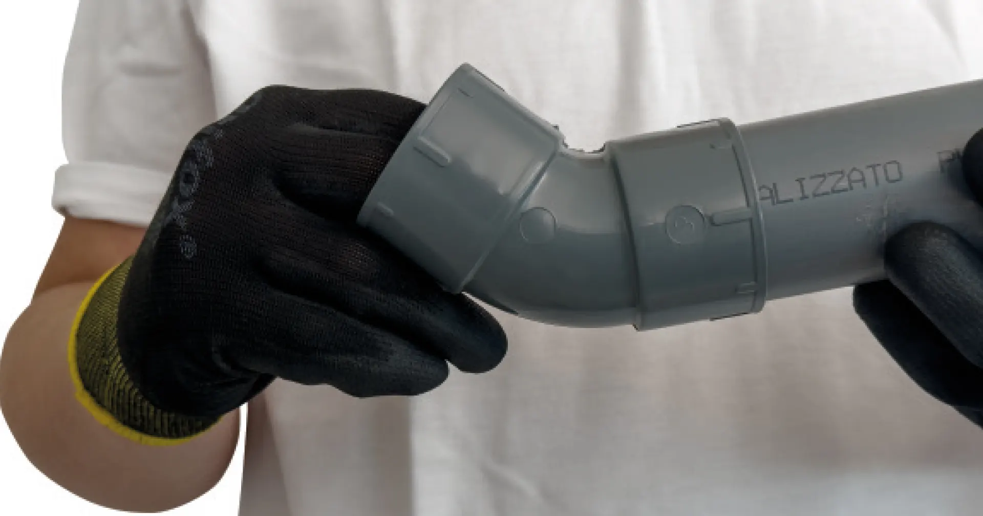 45 degree elbow for central vacuum system